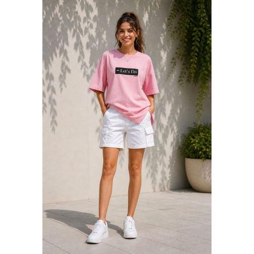 ALEXANDERGARDI ASİMETRİK KESİM OVERSİZE T-SHIRT(B24-00194)