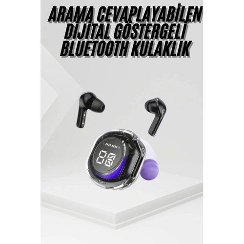 Kablosuz Dijital Göstergeli Powerbanklı Ios Ve  Android Uyumlu  Kulaklık