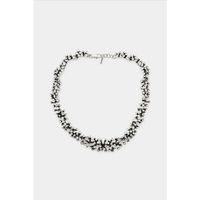 Taşlı Mercan Kolye - Gümüş