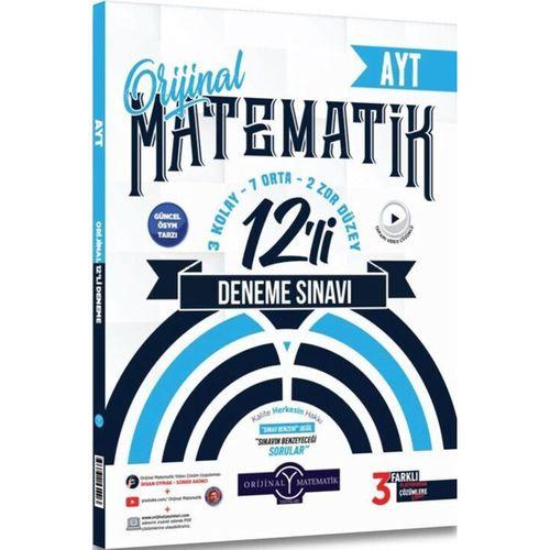 AYT Matematik 12 li Deneme Sınavı Orijinal Yayınları