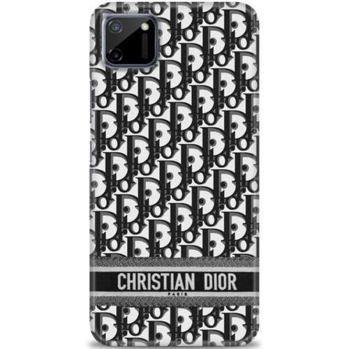 Realme C11 Kılıf HD Baskılı Kılıf - Dior + Tam Ekran Koruyucu