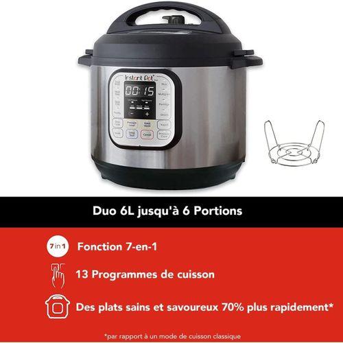 Instant Pot Duo 7'si 1 Arada, Çok Fonksiyonlu Düdüklü Tencere