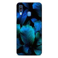Lopard Samsung Galaxy A40 Uyumlu Kılıf Bahar (7) Telefon Kılıfı Okyanus Mavi