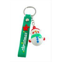 Kardan Adam Yılbaşı Silikon Anahtarlık