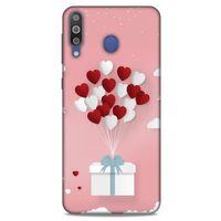 Samsung Galaxy M30 Kılıf Hediyelik Seri Sevgililer Günü (4) 14 Şubat Koruma Kılıfı
