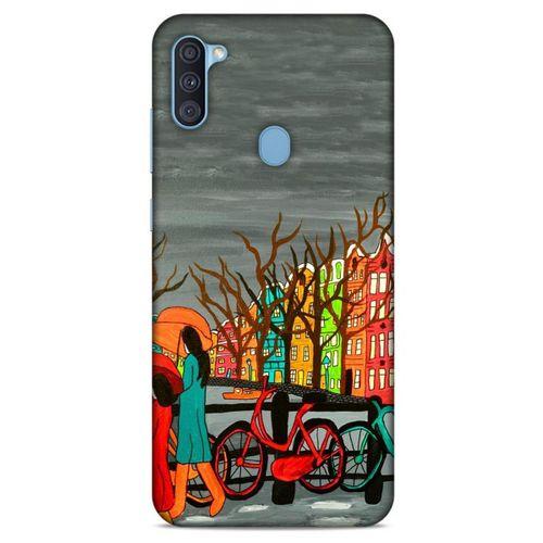 Cityx (43) Samsung Galaxy A11 Kılıf Silikon Kapak Desenli