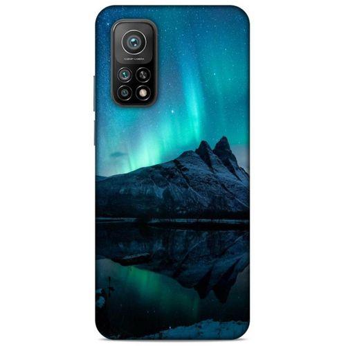 Lopard Xiaomi Mi 10T Pro 5G Uyumlu Kılıf Gece'S (35) Fit Design Kılıf Kuzey Işıkları