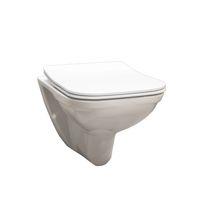 EGE VİTRİFİYE  Olympos Asma Klozet + Soft Close Klozet Kapağı - (39303601100004331)