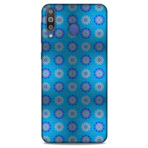Samsung Galaxy M30 Uyumlu Kılıf Mavi Delisi (40) Fit Silikon Kılıf Prizma