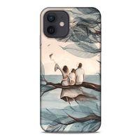 Y.Liva-2020 (Bizim Hikaye 02) Apple iPhone 12 Kılıf Silikon Kapak Desenli