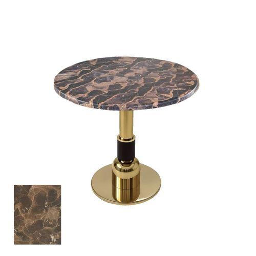 Dockers Gold Yuvarlak Masa  Çap 60cm - (Werzalit, Wermodin ve Allzalit Tabla) - Karacabey Marble