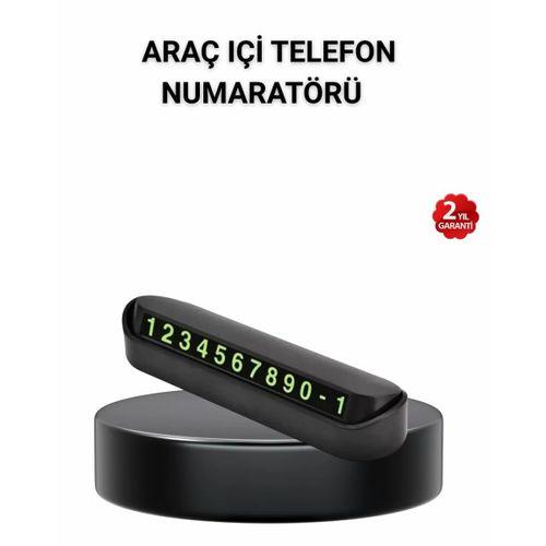 Alüminyum Kasa Gri Çevirmeli Araç İçi Telefon Numaratörü