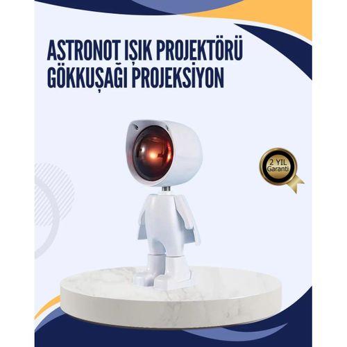 Gün Batımı Efekti Sunan Astronot Led Masa Lambası