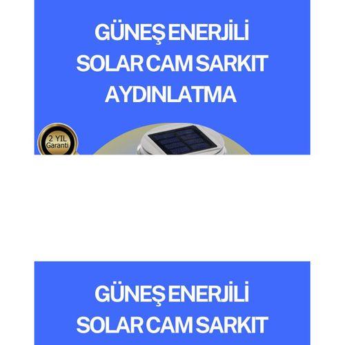 Bahçe Ve Teras İçin Solar Cam Sarkıt Led Aydınlatma