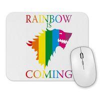Rainbow Coming Got Mouse Pad