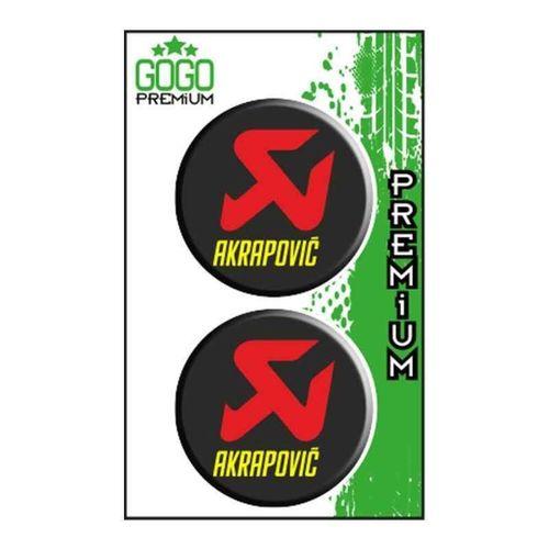 SEVGENT Akrapovıc (5X5 Cm) İkili Damla Etiket