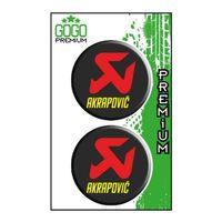 SEVGENT Akrapovıc (5X5 Cm) İkili Damla Etiket