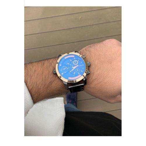 Time One Premium Erkek Saat (Çift Kadranlı) Rose