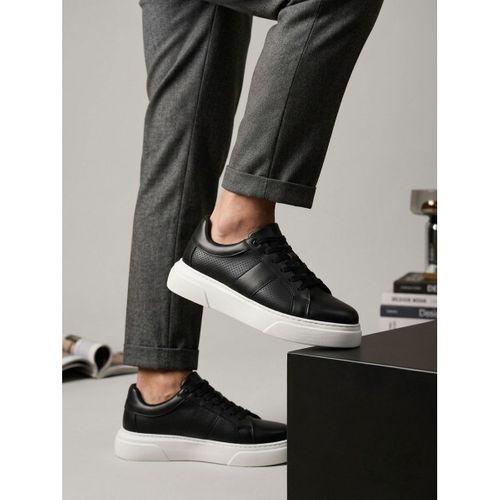 BA0247 Erkek Sneaker Günlük Casual Spor Ayakkabı Siyah