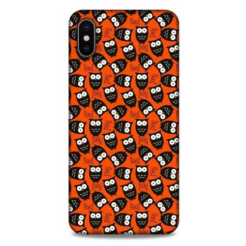 Baykuşlar (6) Desenli Silikon Kapak Telefon Kabı Apple iPhone XS Max Kılıf