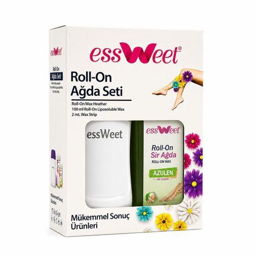 Isıtıcılı Roll-On Ağda Seti 100 ml + 2 m Ağda Bezi
