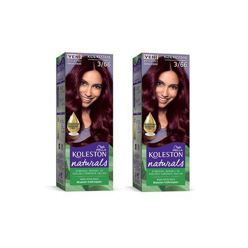 Naturals Saç Boyası Kızıl Kestane 3/66 2x Paket