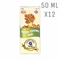 Keten Tohumu Yağı 50ml X12 Adet