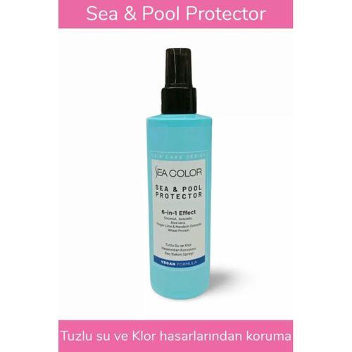 Tuzlu Su ve Klor Hasarından Koruyucu Saç Bakım Spreyi Deniz ve Havuz Saç Spreyi 6'sı 1 Arada