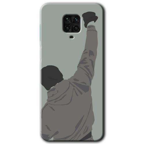 Xiaomi Redmi Note 9s HD Baskılı Kılıf + 9D Tam Ekran Koruyucu - Artwork Wide