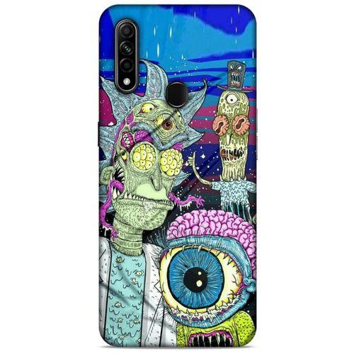 Oppo A31 Uyumlu Kılıf Rick And Morty (28) Arka Kapak Dimensional