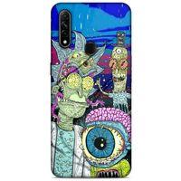 Oppo A31 Uyumlu Kılıf Rick And Morty (28) Arka Kapak Dimensional