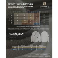 Gibson Yarım Fermuarlı Polo Yaka Kazak Ekru - Bezayağı Kumaş Pantolon Siyah