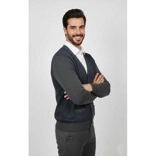 Erkek Düğmeli Cepli Hırka BGL-ST04834