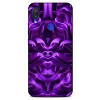 Xiaomi Redmi Note 7 Pro Uyumlu Kılıf Mor Delisi (1) Kılıfı Saten