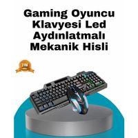 Mekanik  Seti – Led Işıklandırma Ve Ergonomik Mouse