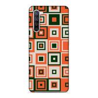 Oppo Reno 3 Pro 5g Uyumlu Kılıf Insomnia (29) Arka Koruma Kılıfı Turuncu Siyah