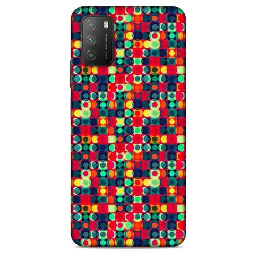 Lopard Xiaomi Poco M3 Uyumlu Kılıf Geometrix (37) Silicone Cover