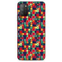 Lopard Xiaomi Poco M3 Uyumlu Kılıf Geometrix (37) Silicone Cover