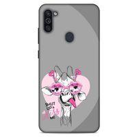 Animax Rüküş Zürafa Samsung Galaxy M11 Kılıf Desenli Silikon