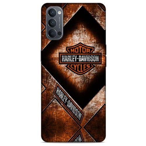 Oppo Reno 4 Uyumlu Kılıf Motorsiklet (14) Lansman Kılıf Harley Davidson