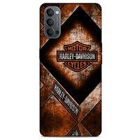 Oppo Reno 4 Uyumlu Kılıf Motorsiklet (14) Lansman Kılıf Harley Davidson