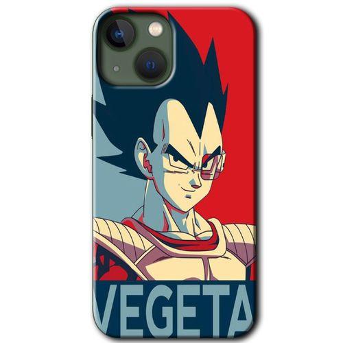 iPhone 13 Kılıf Baskılı Kapak - Vegeta +Tam Ekran Koruyucu