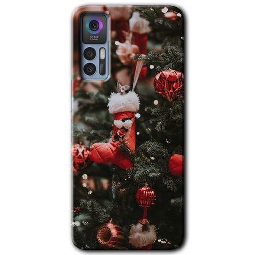 TCL 30 Plus Kılıf HD Desen Baskılı Arka Kapak - Happy New Year