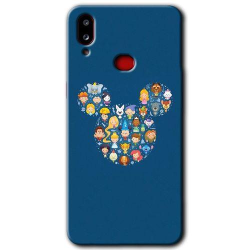 Samsung Galaxy A10s Kılıf Baskılı Kapak - Mickey +Tam Kaplayan Mat Seramik