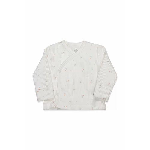 Bistyle Bloom White 3'lü Zıbın Takım 13112 Ekru Gül Kurusu