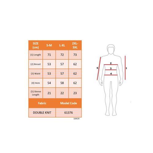 Erkek Kısa Kollu Bisiklet Yaka Iki Iplik Tişört