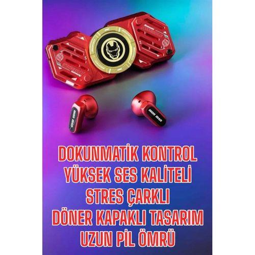 Bluetooth Kulaklık Stres Çarklı Döndürülebilir Uzun Şarj Süreli  Kulaklığı