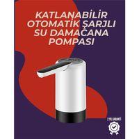 Otomatik Daana Su Pompası | 40-80 Saniye Zaman Ayarlı | %90 Açılabilir Hijyenik Tasarım | Şarjlı Ve Portatif
