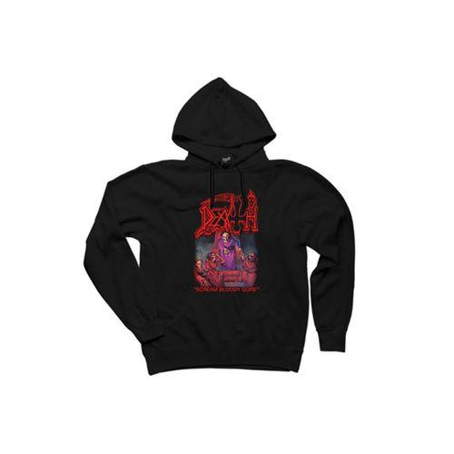 Death Scream Bloody Gore Siyah Kapşonlu Sweatshirt Hoodie