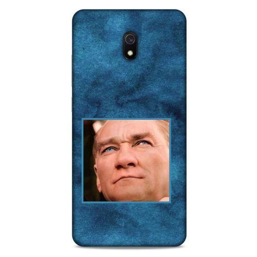 Xiaomi Redmi 8A Kılıf Atatürk (26) Tpu Silikon Kılıf Mavi Gök